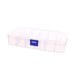 5/6-grid Portable Plastic Hair Clips Jewelry Storage Box Accessories Organizer Household Travel Supplies With Dust Proof