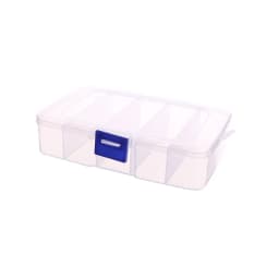 5/6-grid Portable Plastic Hair Clips Jewelry Storage Box Accessories Organizer Household Travel Supplies With Dust Proof