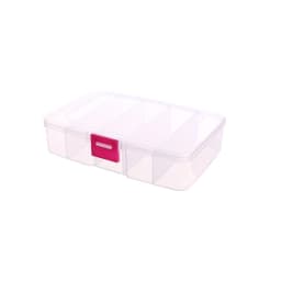 5/6-grid Portable Plastic Hair Clips Jewelry Storage Box Accessories Organizer Household Travel Supplies With Dust Proof