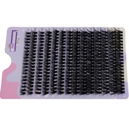 280Pcs 30D 9-16mm Mix D Curl Cluster Lashes Individual Lashes Lash Extensions Clusters Lashes Soft