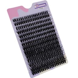 280Pcs 30D 9-16mm Mix D Curl Cluster Lashes Individual Lashes Lash Extensions Clusters Lashes Soft
