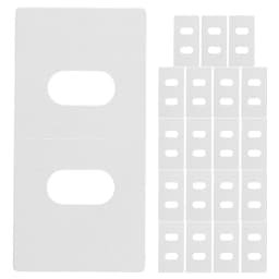 20 Pcs Curtain Repair Stickers Blind Tabs Replacement For Vertical Blinds Household Fixer Clip Simple Slats The Pet Parts
