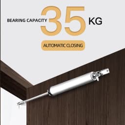 Automatic Door Soft Close 90 Degrees Within The Positioning Stop Buffer Adjustment,Door Closer Furniture Hardware