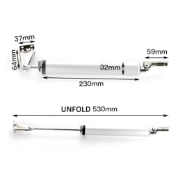 Automatic Door Soft Close 90 Degrees Within The Positioning Stop Buffer Adjustment,Door Closer Furniture Hardware