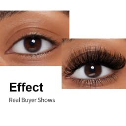 NAGARAKU 8D W Shape Big Bundle Eyelash Extension Premade Fans Eyelashes Super Soft Full Dense Lashes