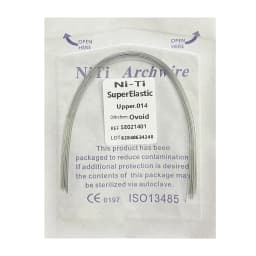 10pcs/Pack AG Dental Orthodontic Arch Wires NITI Round / Rectangular Oval Form Ortho Arch Wire Dentist Tool