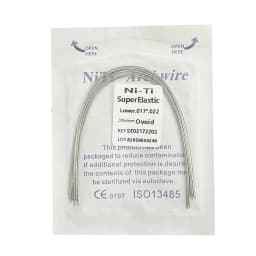 10pcs/Pack AG Dental Orthodontic Arch Wires NITI Round / Rectangular Oval Form Ortho Arch Wire Dentist Tool