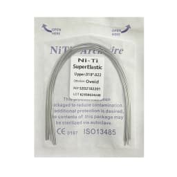10pcs/Pack AG Dental Orthodontic Arch Wires NITI Round / Rectangular Oval Form Ortho Arch Wire Dentist Tool