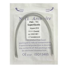 10pcs/Pack AG Dental Orthodontic Arch Wires NITI Round / Rectangular Oval Form Ortho Arch Wire Dentist Tool