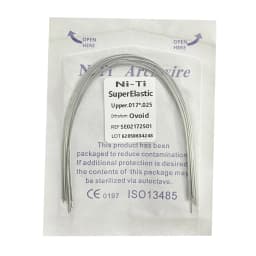 10pcs/Pack AG Dental Orthodontic Arch Wires NITI Round / Rectangular Oval Form Ortho Arch Wire Dentist Tool