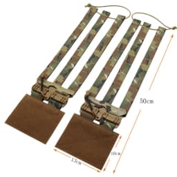High Quality Tactical Vest Cummerbund Quick Release Buckle Set Vest Plate Carrier For Airsoft JPC CPC 6094 420 Vest Accessories