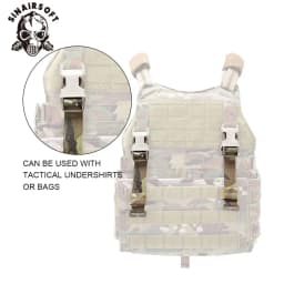SINAIRSOFT Chest Rig to Vest Adapter Kit Webbing for Molle Vest Chest Rig Multi-camo EmersonGear Adapter Hunting Accessories