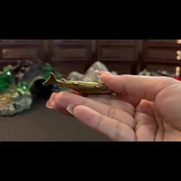 Hammerhead Shark Brass Decorative Figurines Marine Organisms Souvenir Desk Decoration Metal Figurine Ornaments Gift