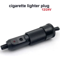 1PCS Car Accessory 12V 24V Female Cigarette Lighter Inline Socket Connector Conversion Plug