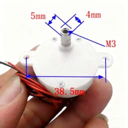 DC 3V-7.4V 5V 12RPM Slow Speed Mini 300 Gear Motor Micro 32mm Plastic Gearbox Gear Reduction Motor DIY Stage Lights Toy Model