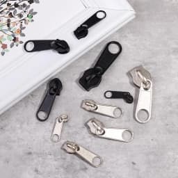 3# 5# 8# 10# Zipper Head Zipper Repair Kit Easy Fix Zipper Slider Head Puller Closure Universal Replacement Broken Wearable
