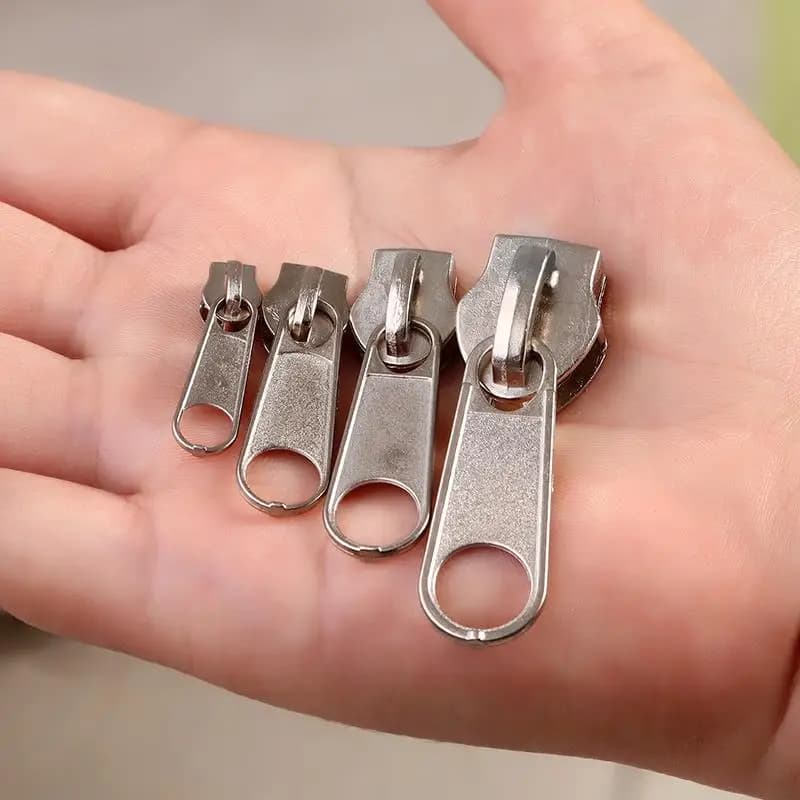 3# 5# 8# 10# Zipper Head Zipper Repair Kit Easy Fix Zipper Slider Head Puller Closure Universal Replacement Broken Wearable