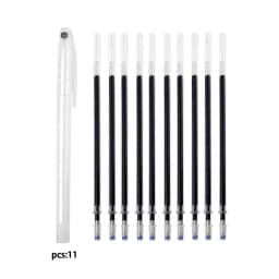 10Pcs/Set Heat Erasable Magic Marker Pen Temperature Disappearing Fabric Fabric Pens Line Marking DIY Craft Sewing Accessories