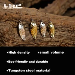 LSP Spoon Sequin 1.8g/2.5g/3.5g/5.3g  Artificial Bass Hard Sequin Paillette Metal Lures