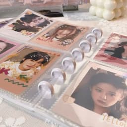 Kpop Photo Album New INS Multi-pockets Loose-leaf Binder 3 Inch Photocard Holder Idol Cards Collect Book Star Chaser