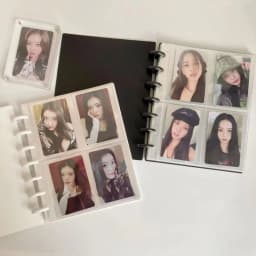 Kpop Photo Album New INS Multi-pockets Loose-leaf Binder 3 Inch Photocard Holder Idol Cards Collect Book Star Chaser