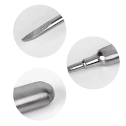 3pcs Dental Extraction Tooth Extracting Forceps Curved Root Lift Elevator Dental Implant Instruments