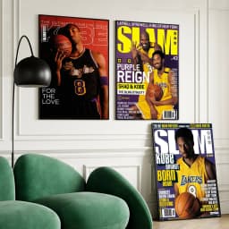 Basketball Player K-Kobes Classic Vintage Posters Whitepaper Prints Posters Artwork Kawaii Room Decor
