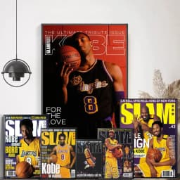 Basketball Player K-Kobes Classic Vintage Posters Whitepaper Prints Posters Artwork Kawaii Room Decor