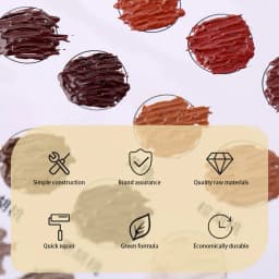 1PCS Wood Repair Paste Putty Repair Fillers Coating Filler for Wood Floor Paint Fill Fix Wood Furniture Door Repair Caulk Paste
