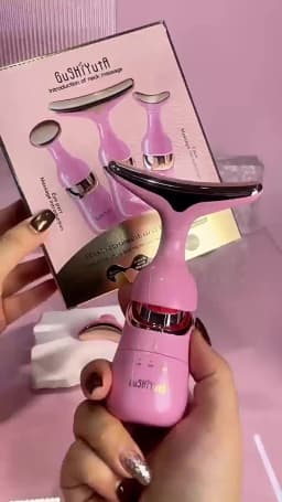 3 In 1 Face Massager Neck Facial Eye Massage V-line Face Lifting Massager Anti Aging Wrinkle Removal Skin Beauty Device For Home