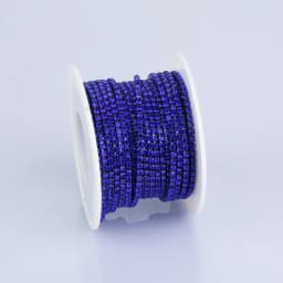 RESEN SS6-SS12 5yards/10yards Multicoloured Crystal Rhinestone Cup Chain Sew On Crystal Glass Cup Chain Trim Glue on Stone Trim