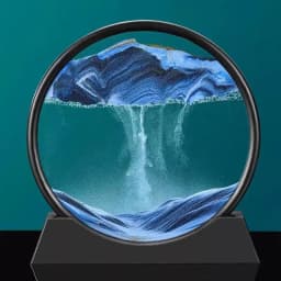 Flowing Sand Painting Living Room Foyer Art Dynamic Decoration Office Desktop Decoration Home 3D Flowing Sand Decoration