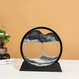 Flowing Sand Painting Living Room Foyer Art Dynamic Decoration Office Desktop Decoration Home 3D Flowing Sand Decoration