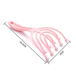 1 Pc Head Massager Scalp Neck Comb Roller Five Finger 9 Claws Steel Ball Hand Held Relax Spa Hair Care For Hair Stress Relief