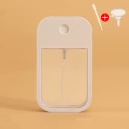 Plastic Card Bottle Perfume White Pink Blue 45ml Water Mist Spray Bottle for Hand Sanitizer Oral Spray Sprayer