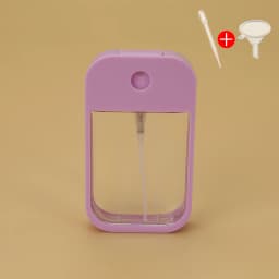 Plastic Card Bottle Perfume White Pink Blue 45ml Water Mist Spray Bottle for Hand Sanitizer Oral Spray Sprayer