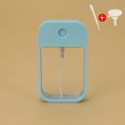 Plastic Card Bottle Perfume White Pink Blue 45ml Water Mist Spray Bottle for Hand Sanitizer Oral Spray Sprayer