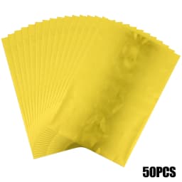 50pcs/pack 20x29cm Toner Hot Stamping Foil Paper A4 Toner Reactive Foil Foil By Laser Printer and Laminator For DIY Crafts Paper