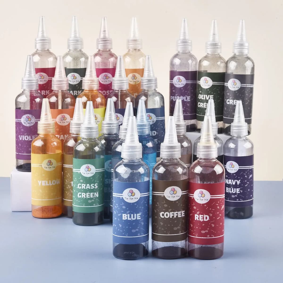 2g Dye Fabric Dyes Textile Dyeing DIY Garment Tie Dyeing Cotton Nylon Multifunctional Pigment Old Clothes Refurbishment Design