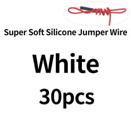 10/50pcs Super Soft Silicone Jumper Wire 1Pin Dupont Cable 26AWG Male Female Solderless Flexible Line Connector For DIY Arduino