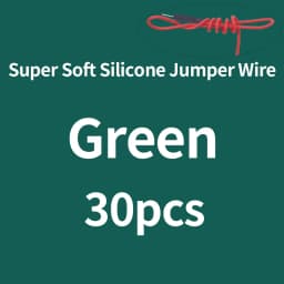 10/50pcs Super Soft Silicone Jumper Wire 1Pin Dupont Cable 26AWG Male Female Solderless Flexible Line Connector For DIY Arduino