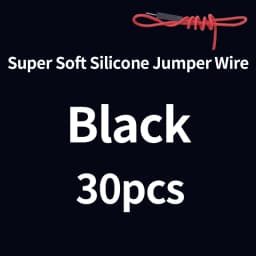 10/50pcs Super Soft Silicone Jumper Wire 1Pin Dupont Cable 26AWG Male Female Solderless Flexible Line Connector For DIY Arduino