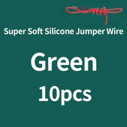 10/50pcs Super Soft Silicone Jumper Wire 1Pin Dupont Cable 26AWG Male Female Solderless Flexible Line Connector For DIY Arduino