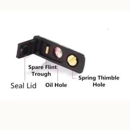 Soft Rubber Sealed Bottom Suitable For Lighter Interior Sealing Gasket Anti Volatile Accessories Reduce Volatile Gasoli