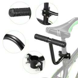 Bicycle Back Seat Bike PU Leather Soft Cushion Rear Rack Seat Water Resistant Children Seat With Back Rest Bicycle Accessories