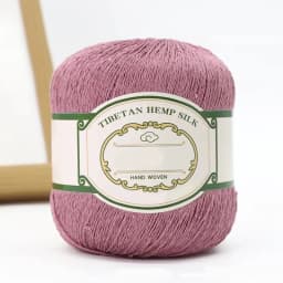 200g Cotton Linen Lace with Sequin Yarn, Cotton Linen Hand Woven Crochet Hollow Summer Shawl Hat Jacket Yarn Ball