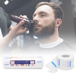 5Pcs/set Disposable Hairdresser Neck Strip Haircut Paper Barbershop Adjustable Hairdressing Collar Hair Salon Styling Tools