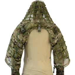 Ghillie Suit Foundation, Ghillie Poncho, Camouflage Hunting Base, Cape Sniper Viper Hood for Airsoft Paintball