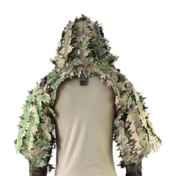 Ghillie Suit Foundation, Ghillie Poncho, Camouflage Hunting Base, Cape Sniper Viper Hood for Airsoft Paintball