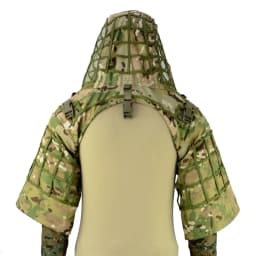 Ghillie Suit Foundation, Ghillie Poncho, Camouflage Hunting Base, Cape Sniper Viper Hood for Airsoft Paintball